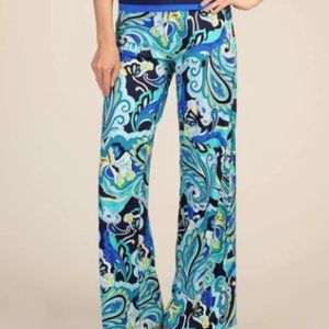 Trina Turk Blue and Green Swim Pants